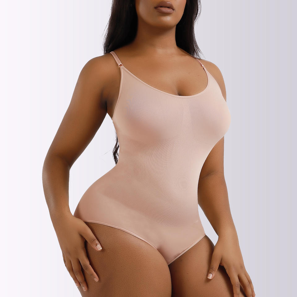 European American Plus Size Women's Full Body Sling Abdomen Tinting Body Corset Postpartum Hip Lifting Seamless Body Firm