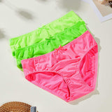 High Quality Multiple Color Daily Wear Women Underwear Polyester Elastane Material Breathable Comfortable Ladies Panties