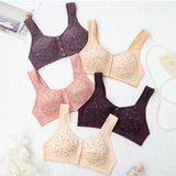 Front Open Front Closure Bra Large Size Sports Underwear Women's Bra
