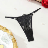 Hot Transparency Fancy and Cheecky Thong Women's Lace G-string Panty String Bikini
