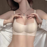 Wireless Girl's Bra Push up Elegant Women Bras Simple Women's Bra