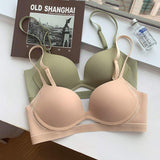 Underwire Steel Ring Push up Bra Seamless Bra Women's Bra