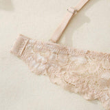 Traceless Deep V-neck Lace Underwear Comfortable Soft Anti-sag Underwire Push up Bra for Women Daily Wear