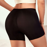 Best Selling Breathable and Soft High-waisted Shaping Hip Lifting Sporty Shorts Women's Underwear Boyshorts Flat Panties