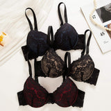 Best-Selling Floral Embroidery Bra - Sheer Mesh Minimalist Underwear for Women
