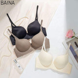Wholesale Underwear Small Chest Soft Cup Rimless Women's One-Piece Breathable Seamless Bra