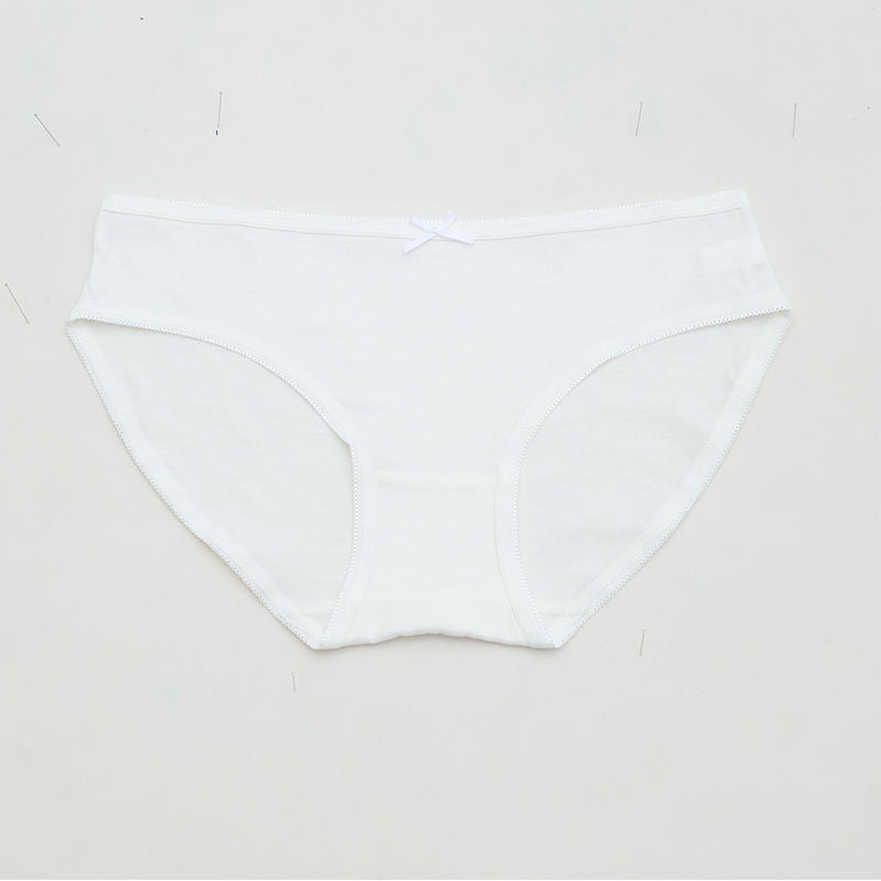 High Quality Lace Lace Bow Comfortable Seamless Solid Color Multicolor Breathable Cotton Triangle Women's Lingerie Panties